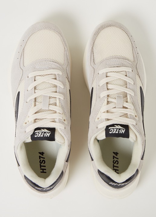 Hi-Tec HTS Shadow RGS sneaker met suède details - detail 4 lichtgrijs