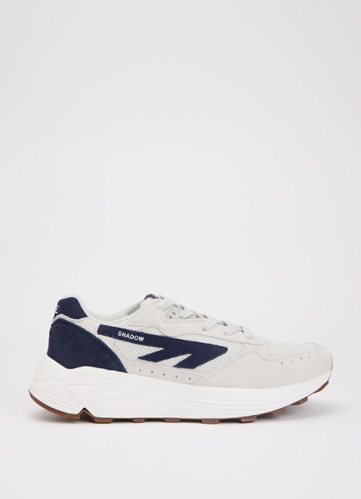 Hi-Tec HTS shadow RGS sneaker met suède details - voorkant 5 donkerblauw