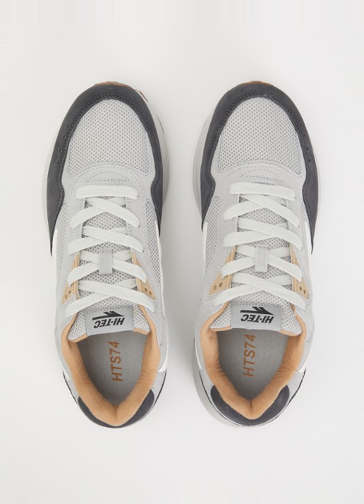 Hi-Tec HTS shadow RGS sneaker met suède details - detail 3 grijs