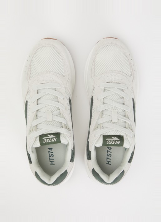 Hi-Tec HTS shadow RGS sneaker met suède details - detail 2 creme