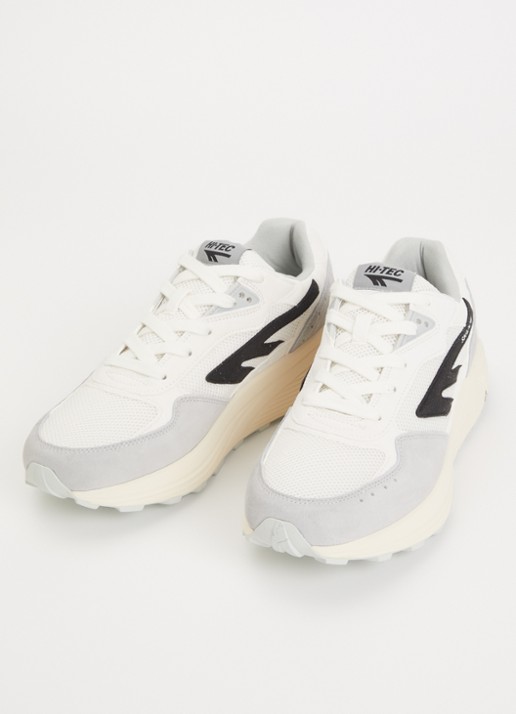 Hi-Tec HTS shadow RGS sneaker met suède details - detail 2 blauwgrijs