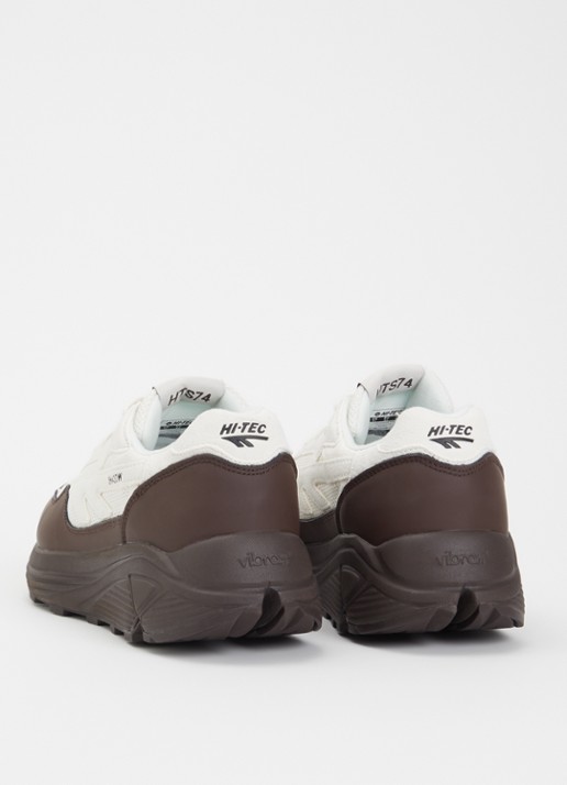 Hi-Tec HTS shadow RGS sneaker van mesh met details van suède  - achterkant 2 bruin