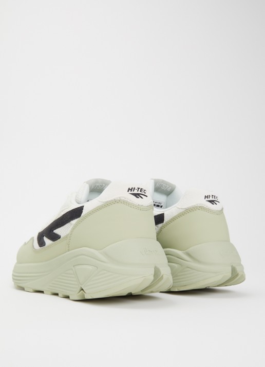 Hi-Tec HTS shadow RGS sneaker van mesh met details van suède  - achterkant 5 beige