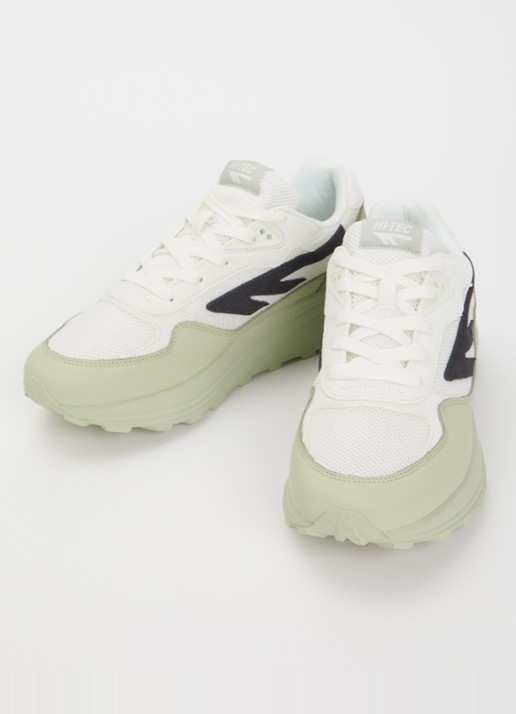 Hi-Tec HTS shadow RGS sneaker van mesh met details van suède  - detail 2 beige