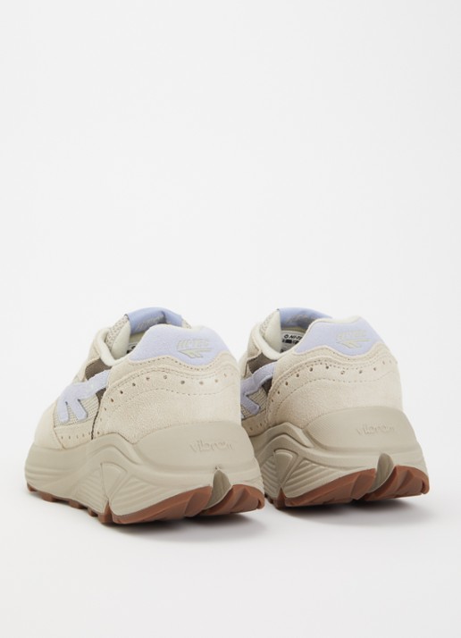 Hi-Tec HTS Shadow RGS sneaker van mesh met suède details - achterkant 5 beige