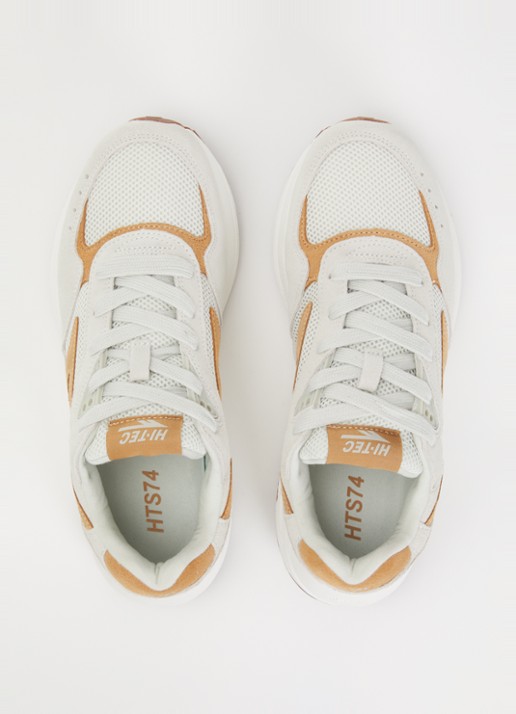 Hi-Tec HTS Shadow RGS sneaker van mesh met suède details - detail 2 creme