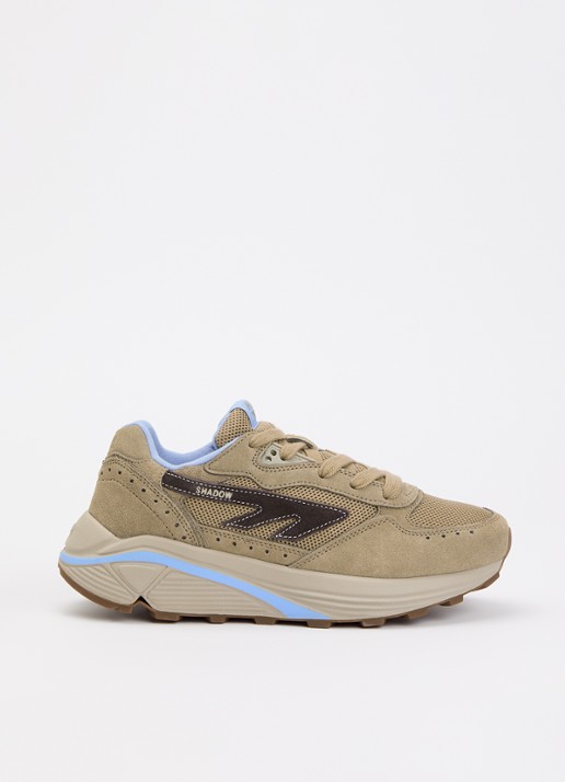 Hi-Tec HTS Shadow RGS sneaker van suède met details van mesh