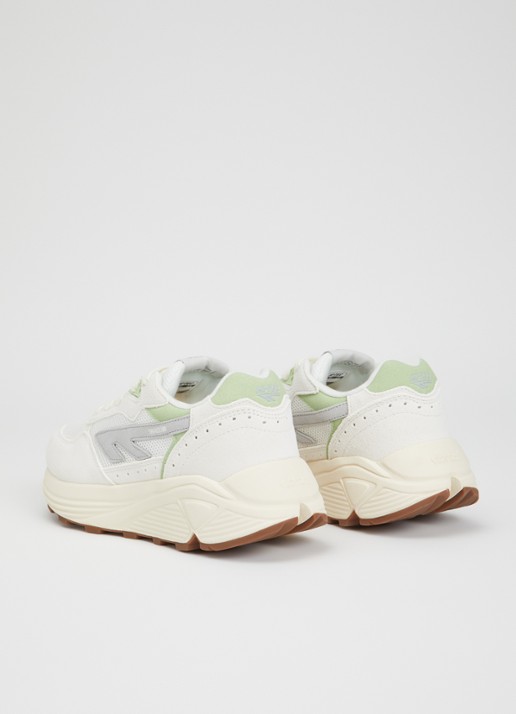 Hi-Tec HTS Shadow RGS sneaker van suède met details van mesh - achterkant 4 lichtgroen