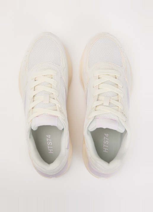 Hi-Tec HTS Shadow RGS sneaker van suède met details van mesh - detail 5 lila