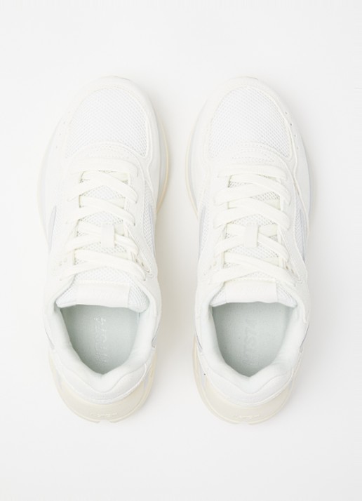 Hi-Tec HTS Shadow RGS sneaker van suède met details van mesh - detail 2 lichtblauw