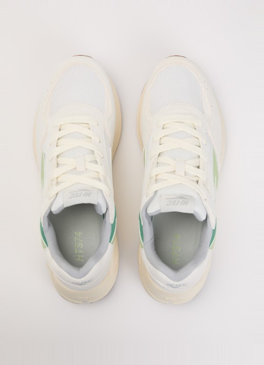 Hi-Tec HTS Shadow RGS sneaker van suède met details van mesh - detail 4 lichtgroen