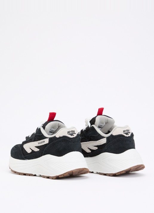 Hi-Tec HTS Shadow sneaker met suède details - achterkant 3 zwart