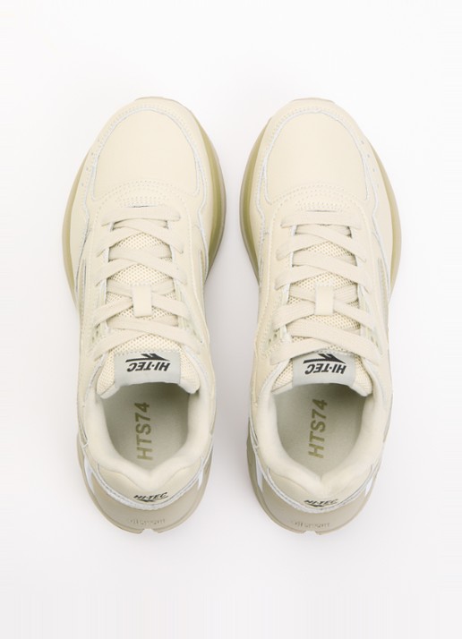 Hi-Tec Hts Shadow sneakers van leer - detail 4 olijfgroen