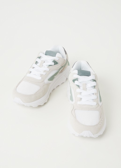 Hi-Tec Shadow sneaker met suède details - detail wit