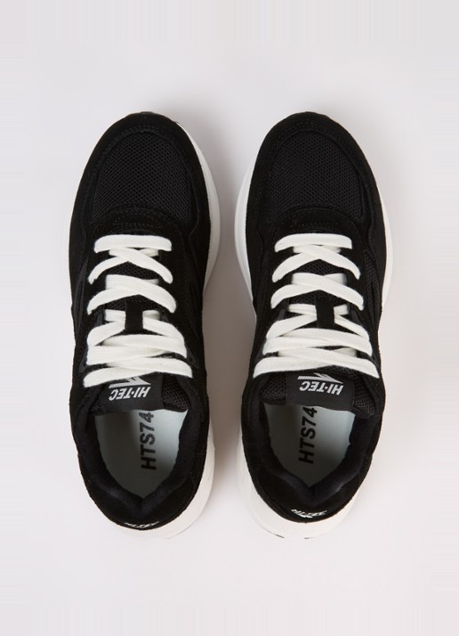 Hi-Tec Shadow sneaker met suède details - detail 2 zwart