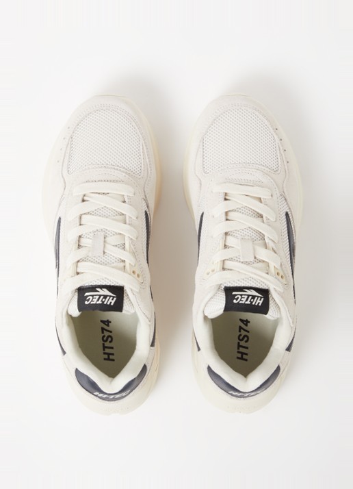 Hi-Tec Shadow sneaker met suède details - detail 2 gebroken wit