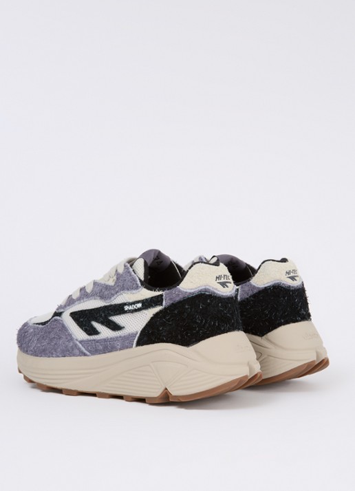 Hi-Tec Shadow sneaker met suède details - achterkant 6 lavendel