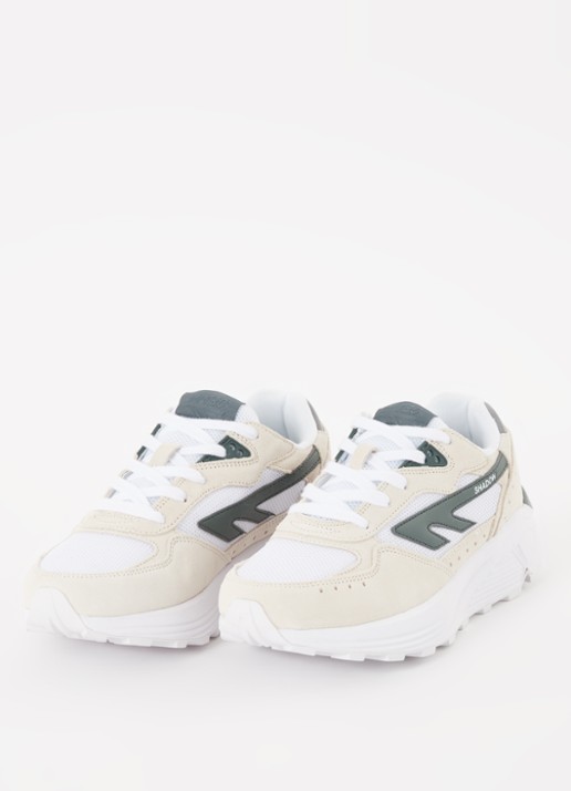 Hi-Tec Shadow sneaker met suède details - detail 3 groen