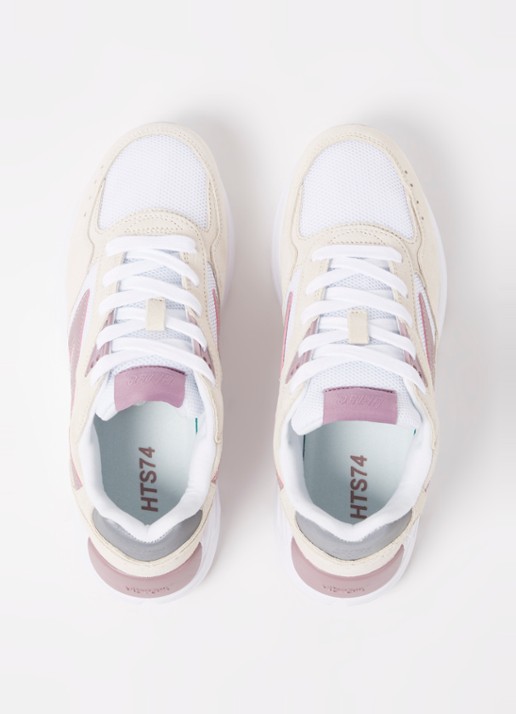 Hi-Tec Shadow sneaker met suède details - detail 4 oudroze
