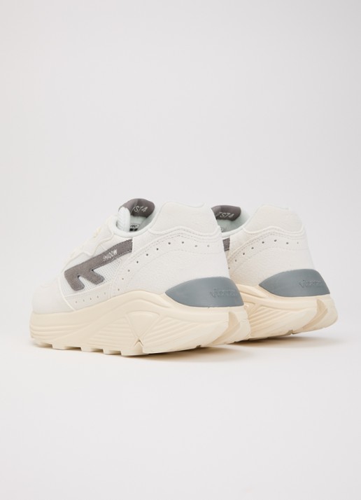 Hi-Tec Sneaker van suède met logo - achterkant 5 grijs