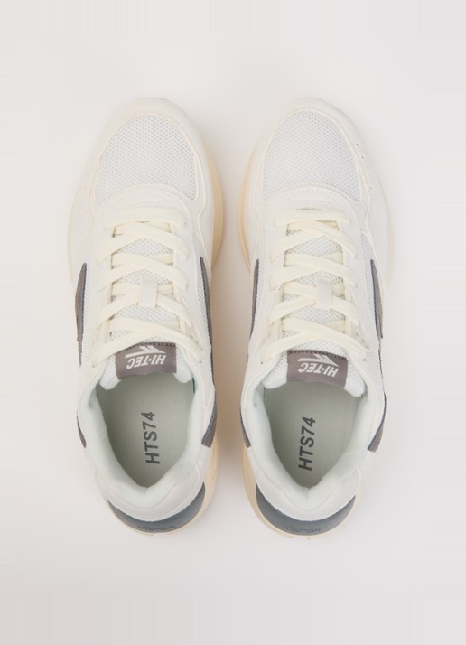 Hi-Tec Sneaker van suède met logo - detail 2 grijs