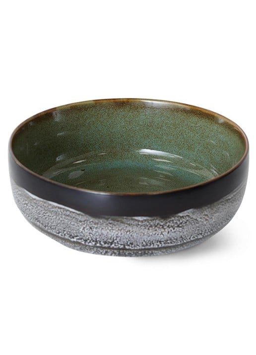 HKliving 70's Ceramic Salade schaal