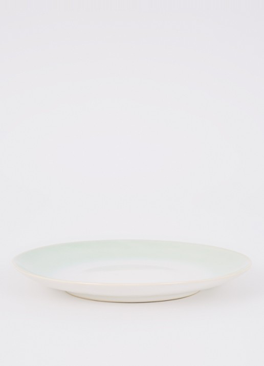 HKliving 70's dinerbord 29 cm set van 2 - voorkant 2 multicolor
