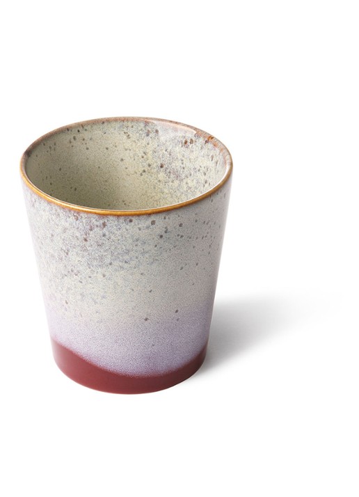 HKliving 70's Frost kopje 18 cl - voorkant 2 beige