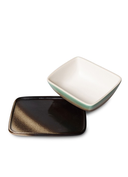 HKliving 70's Mercury botervloot 15,5 x 12,5 cm - detail 3 lichtroze
