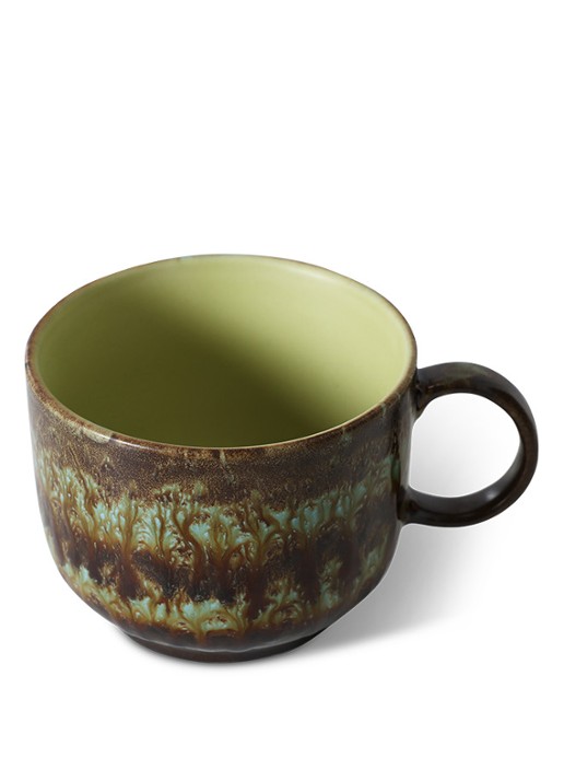 HKliving 70's Vesper mok 42,5 cl - voorkant 2 multicolor