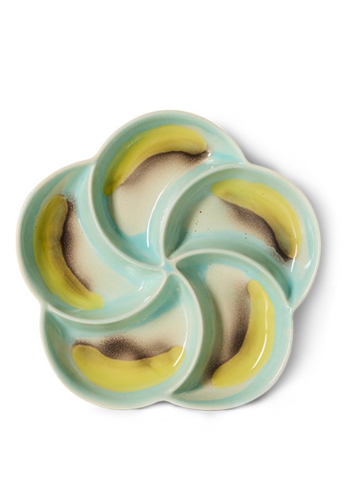 HKliving 70s Ceramics serveerschaal 20 cm