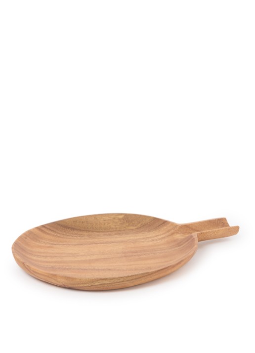 HKliving Acacia L serveerplank 33 x 25 cm