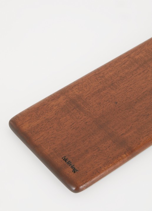 HKliving Acacia S broodplank 50 x 13 cm - voorkant 2 donkerbruin