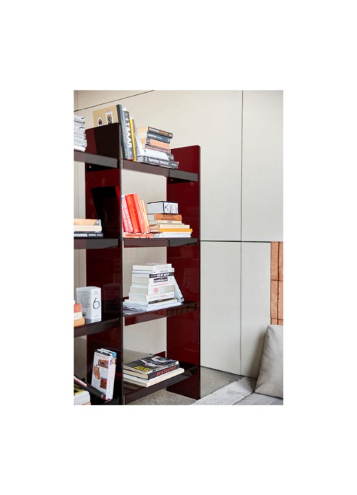 HKliving Acrylic stellingkast 160 x 137 cm - detail 3 bordeauxrood