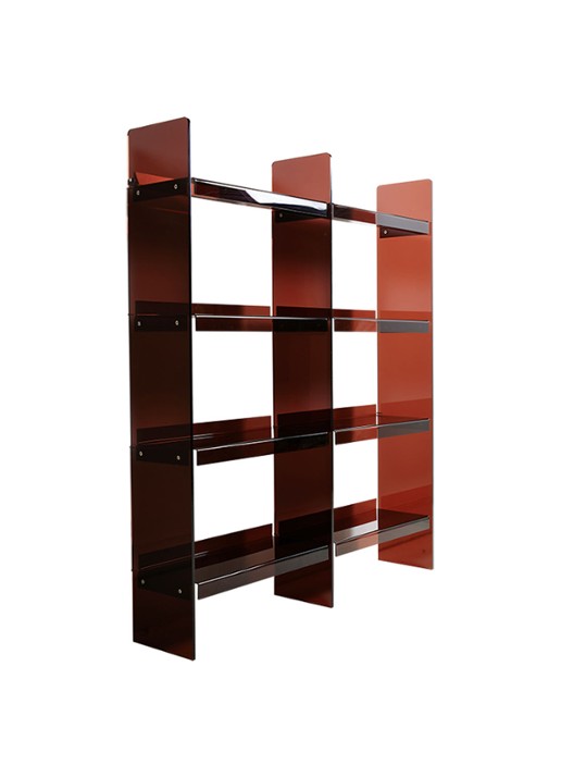 HKliving Acrylic stellingkast 160 x 137 cm - detail 6 bordeauxrood