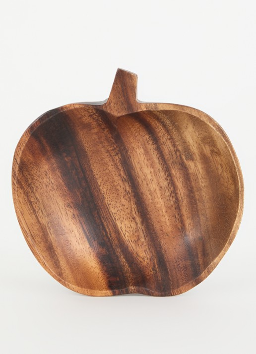 HKliving Apple M serveerschaal 14 cm - voorkant 2 bruin
