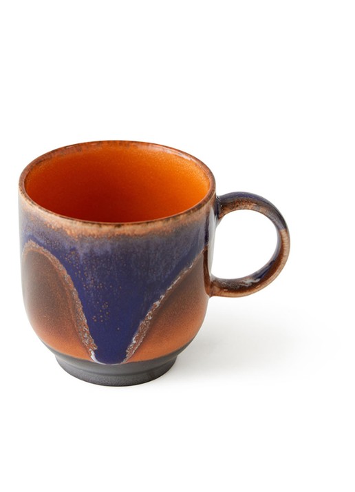 HKliving Arabica koffiekopje 23 cl - voorkant 5 multicolor