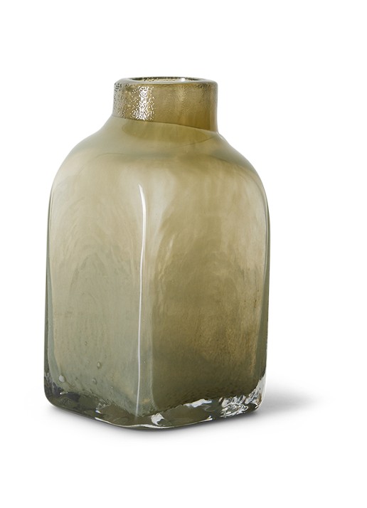 HKliving Atelier vaas 20 cm - voorkant 6 groen