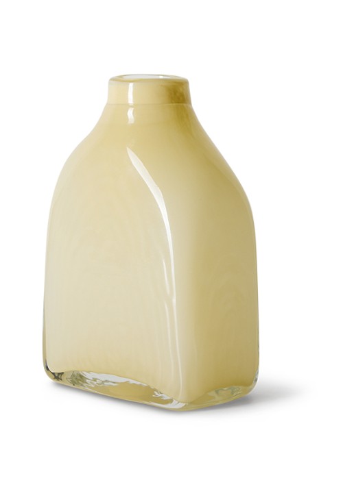 HKliving Atelier vaas 23 cm - voorkant 6 gebroken wit