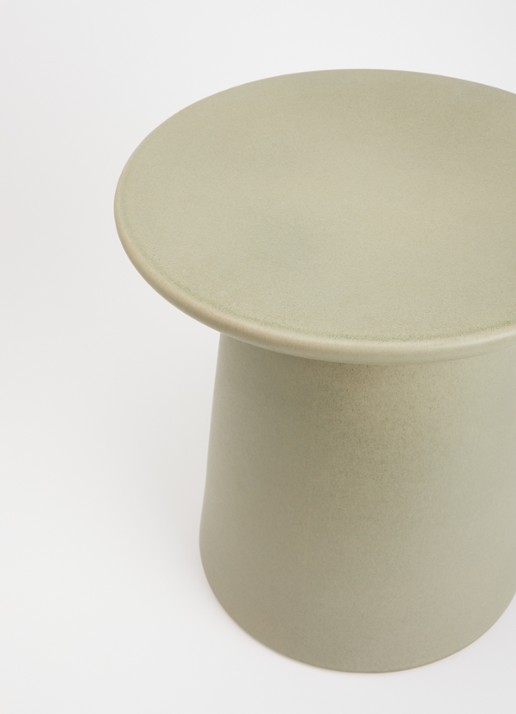HKliving Bijzettafel M 43 cm - detail 2 legergroen