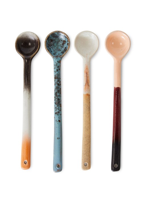 HKliving Breeze koffielepel set van 4