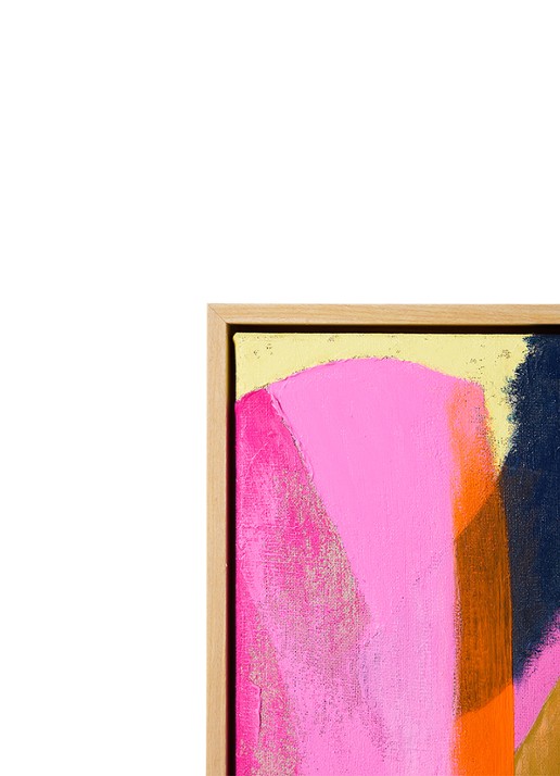 HKliving Bright Lights wandelement 25 x 31 cm - achterkant 7 roze