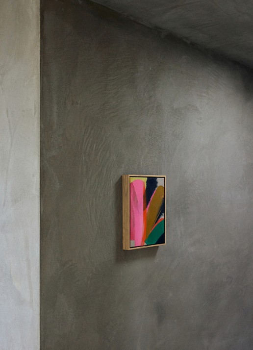 HKliving Bright Lights wandelement 25 x 31 cm - detail 4 roze