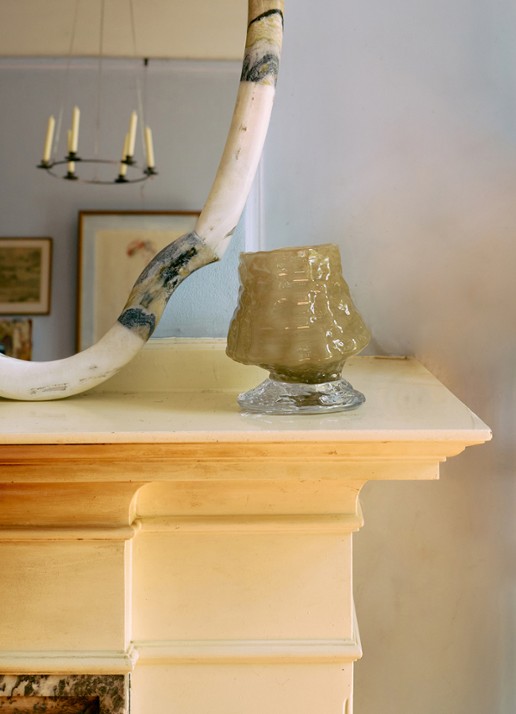 HKliving Brut vaas - detail 2 groen