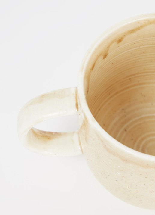 HKliving Chef Ceramics kopje 32 cl - detail vanillegeel