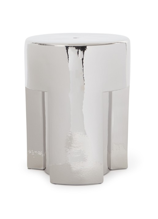 HKliving Chrome bijzettafel 35 cm