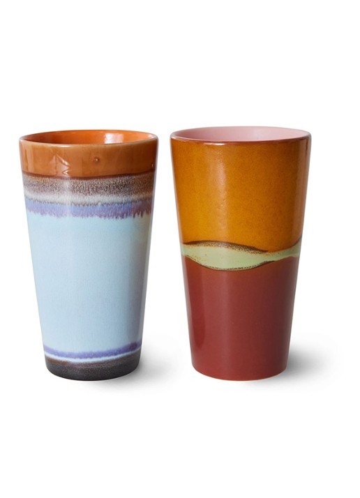 HKliving Clash koffiekopje 30 cl set van 2