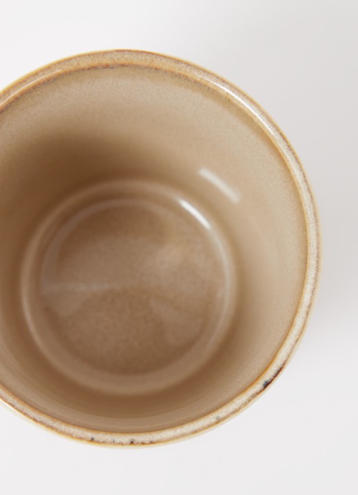 HKliving Cliffs koffiekopje 23 cl - voorkant 2 bruin