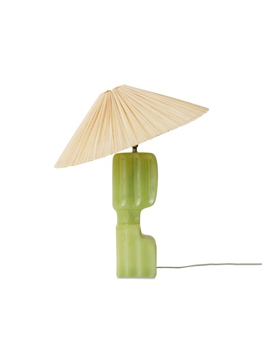 HKliving Column tafellamp 43,5 cm - detail groen