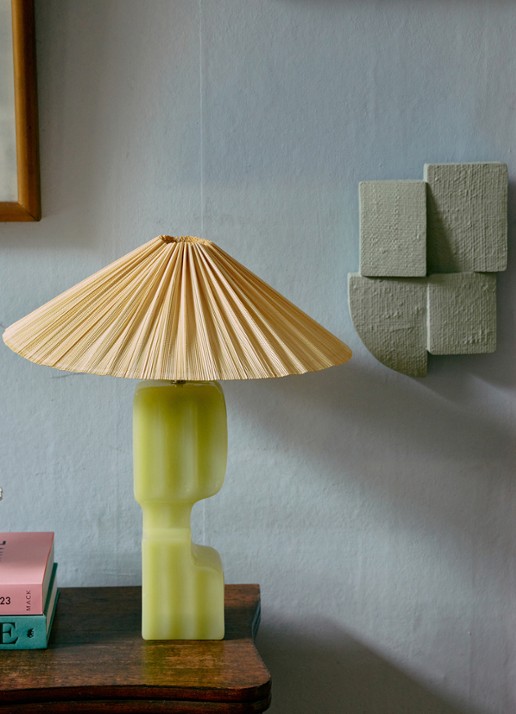 HKliving Column tafellamp 43,5 cm - detail 3 groen